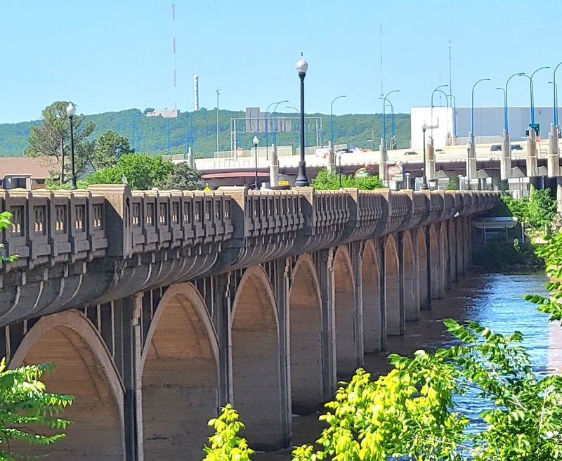 The Cyrus Avery Route 66 Memorial Bridge