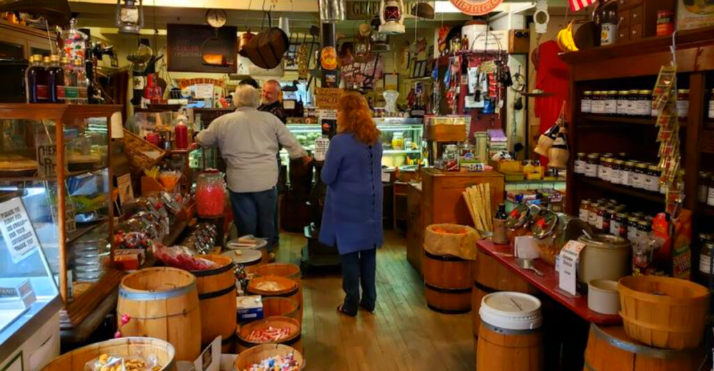 This 1839 Michigan General Store Still Serves 12-Year Cheddar, Cherry Pie, and Frontier Vibes