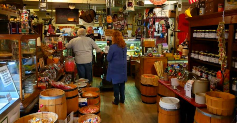 This 1839 Michigan General Store Still Serves 12-Year Cheddar, Cherry Pie, and Frontier Vibes