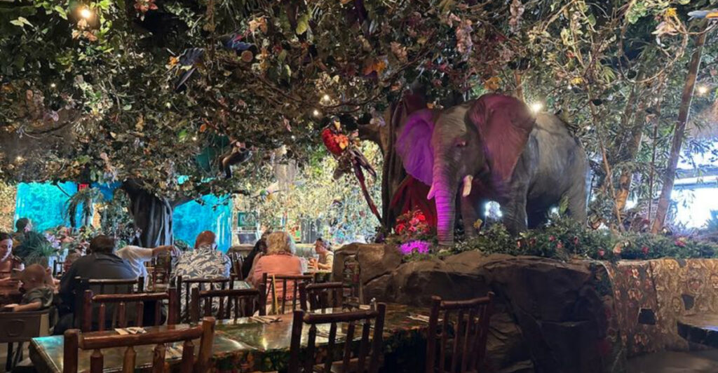 This Atlantic City Favorite Restaurant Turns Dinner Into a Full-Blown Jungle Escape