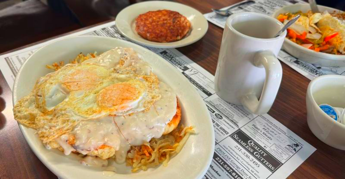 This Cheboygan Restaurant Is Famous for Massive Breakfast Plates