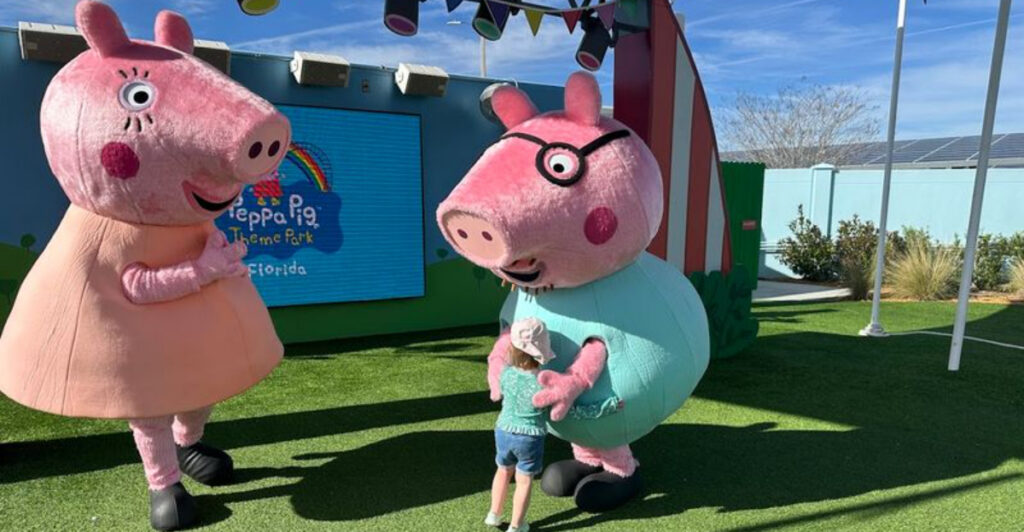 This Colorful Winter Haven Theme Park Is a Dream Come True for Kids Obsessed with Peppa Pig