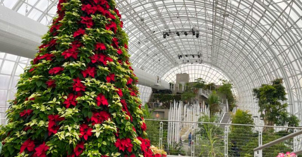 This Oklahoma Garden Has Koi Ponds, Flower Paths, and a Giant Glass Conservatory