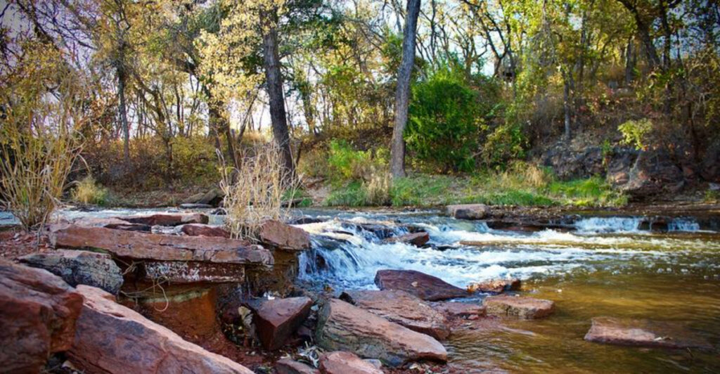 This Oklahoma Nature Park Feels Like a Forest Escape in the Middle of the City