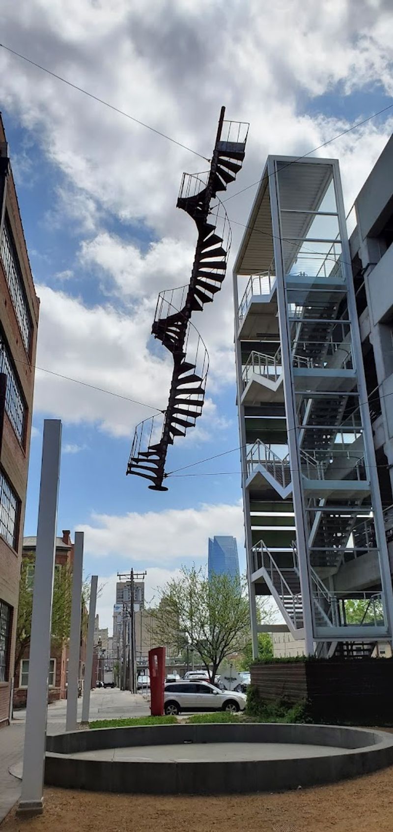 What and Where Is the Architectural DNA Staircase