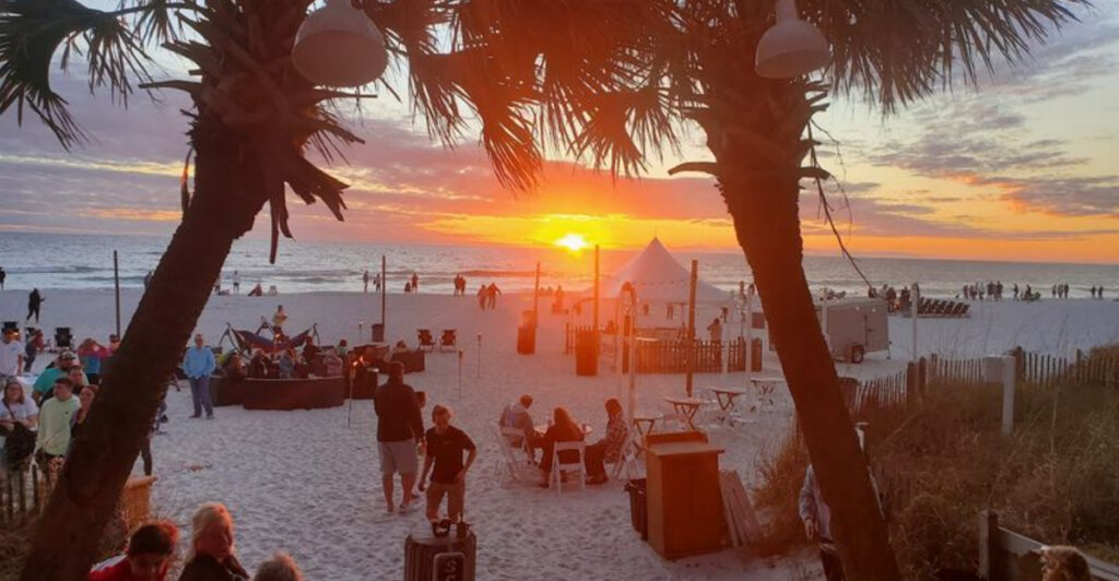 This Panama City Beach Staple Is Famous for Gulf Views, Fresh Seafood, and Its Legendary Sunset Celebration