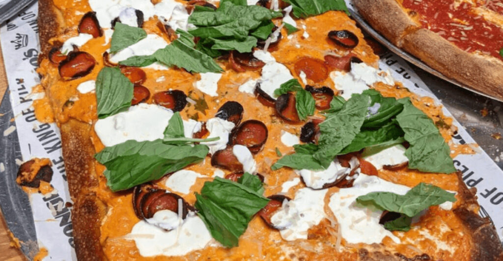 This Retro-Chic Pizzeria Serves Pizza With a Classic Egg Cream