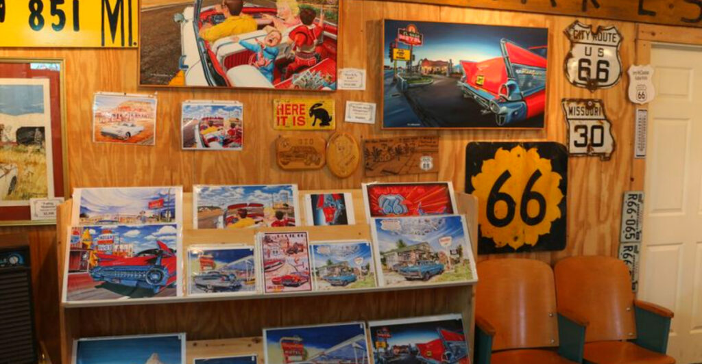 This Route 66 Gallery in Oklahoma Is Packed With Vintage Americana