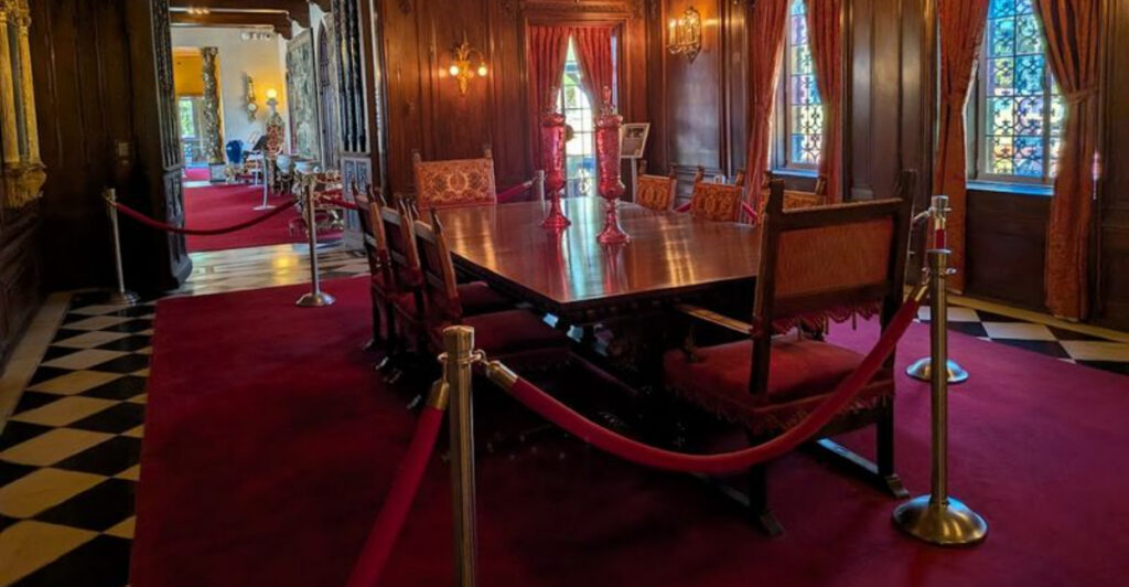 This Sarasota Bayfront Mansion Looks Like a Fairytale Come to Life, Complete with a Hidden Tower