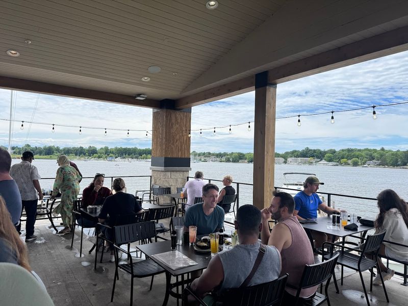 Where the waterfront meal begins