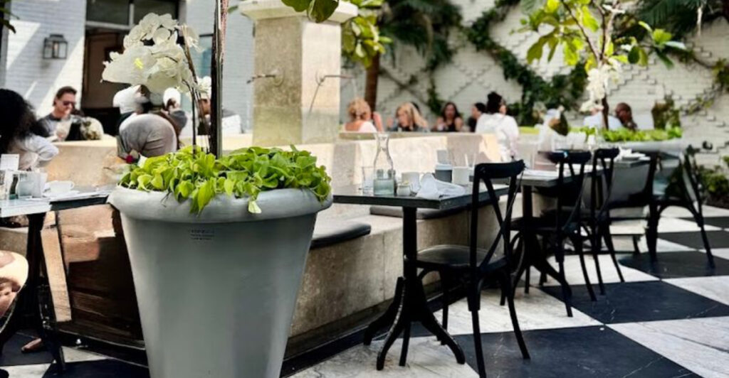 This Tampa Landmark Blends a Bookstore, Restaurant, and Café into One Stunning European-Inspired Space