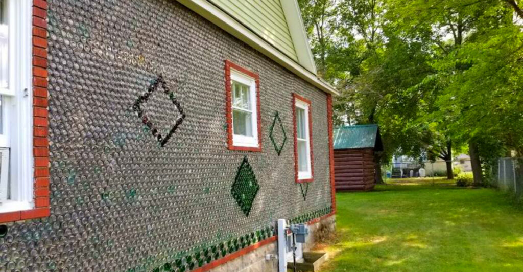 This Tiny Michigan Museum Is Made Almost Entirely of Glass Bottles