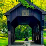 This Tiny Michigan Park Off I-75 Has a Crystal-Clear Creek, Covered Bridge, and Views That Feel Straight Out of a Postcard