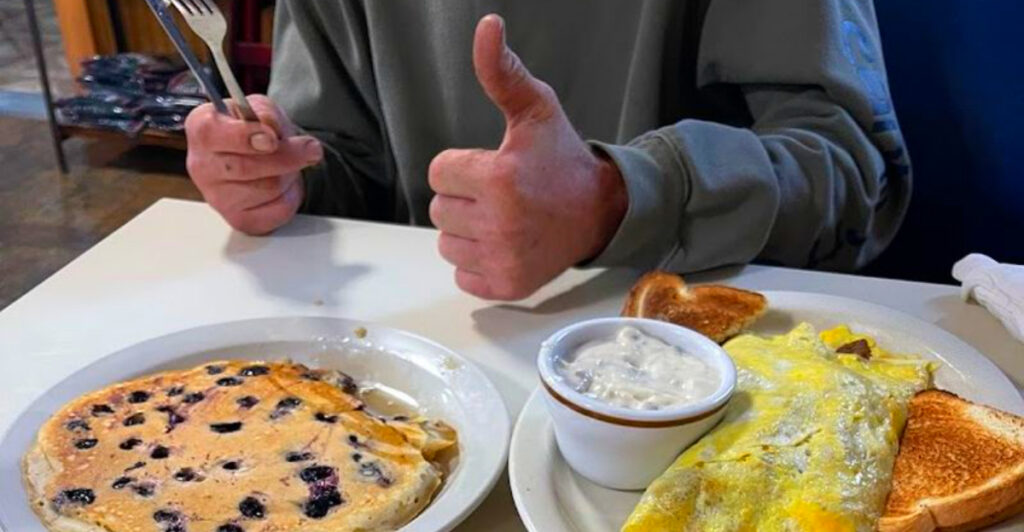 This Tiny Northern Michigan Diner Is Famous for Plate-Sized Blueberry Pancakes and Homemade Jam Locals Swear By