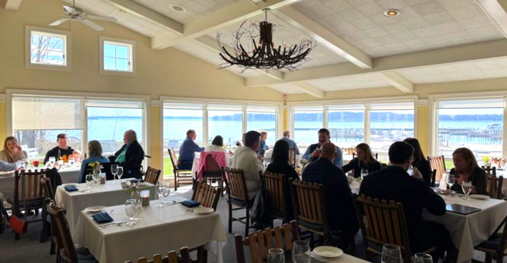 This Traverse City Waterfront Restaurant Might Serve the Most Scenic Seafood in Michigan