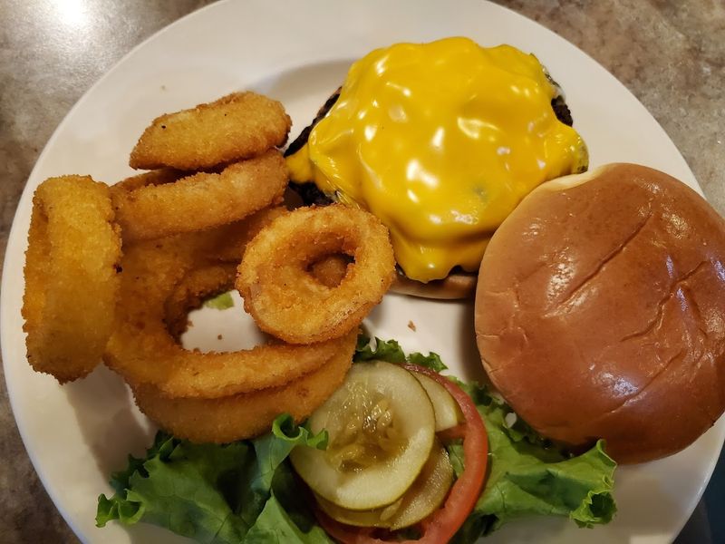 What stands out on the plate