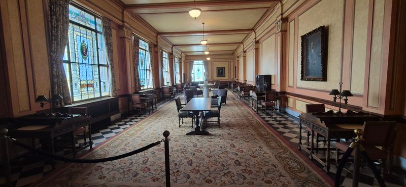 The Coffee Shop Inside a Historic Temple