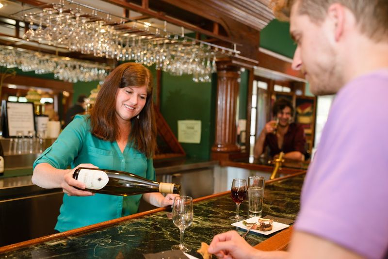 A Cozy Restaurant, Library, and Pub All Under One Roof