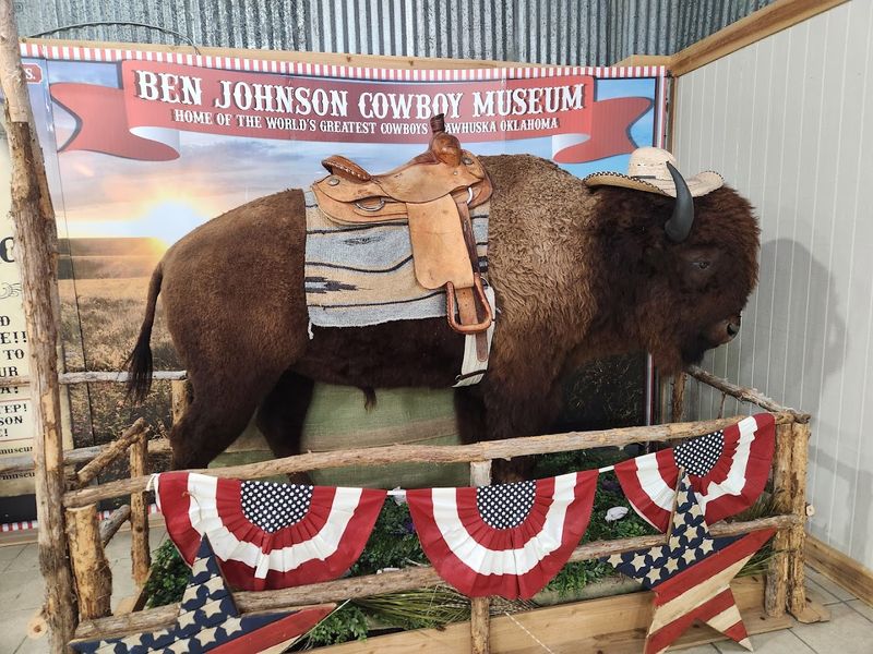 Climb On: The Giant Buffalo Photo Opportunity