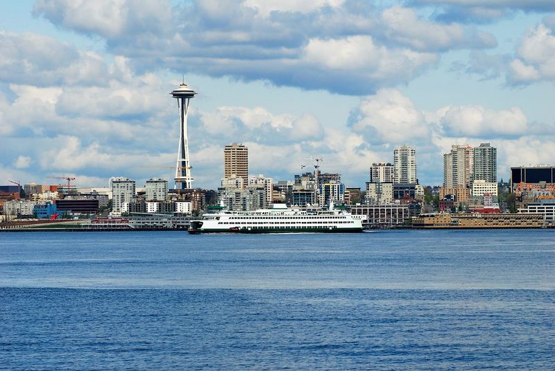 Seattle to Bainbridge Island, Washington, USA