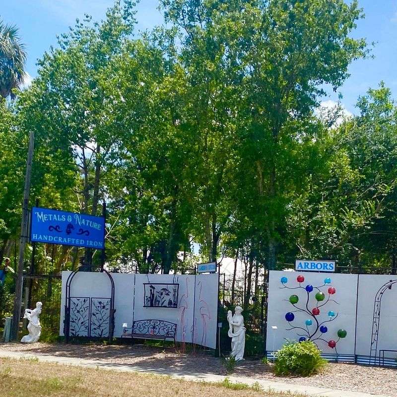 The Ironwork on Display and for Sale