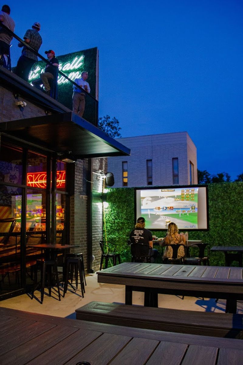 The Outdoor Patios: Fresh Air With a Retro Vibe