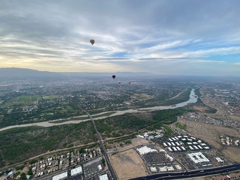 Luxury Hot Air Balloon Ride Over the Desert