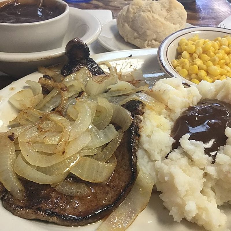 The lunch side of the menu