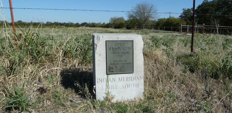 Fort Arbuckle Ruins, Murray County