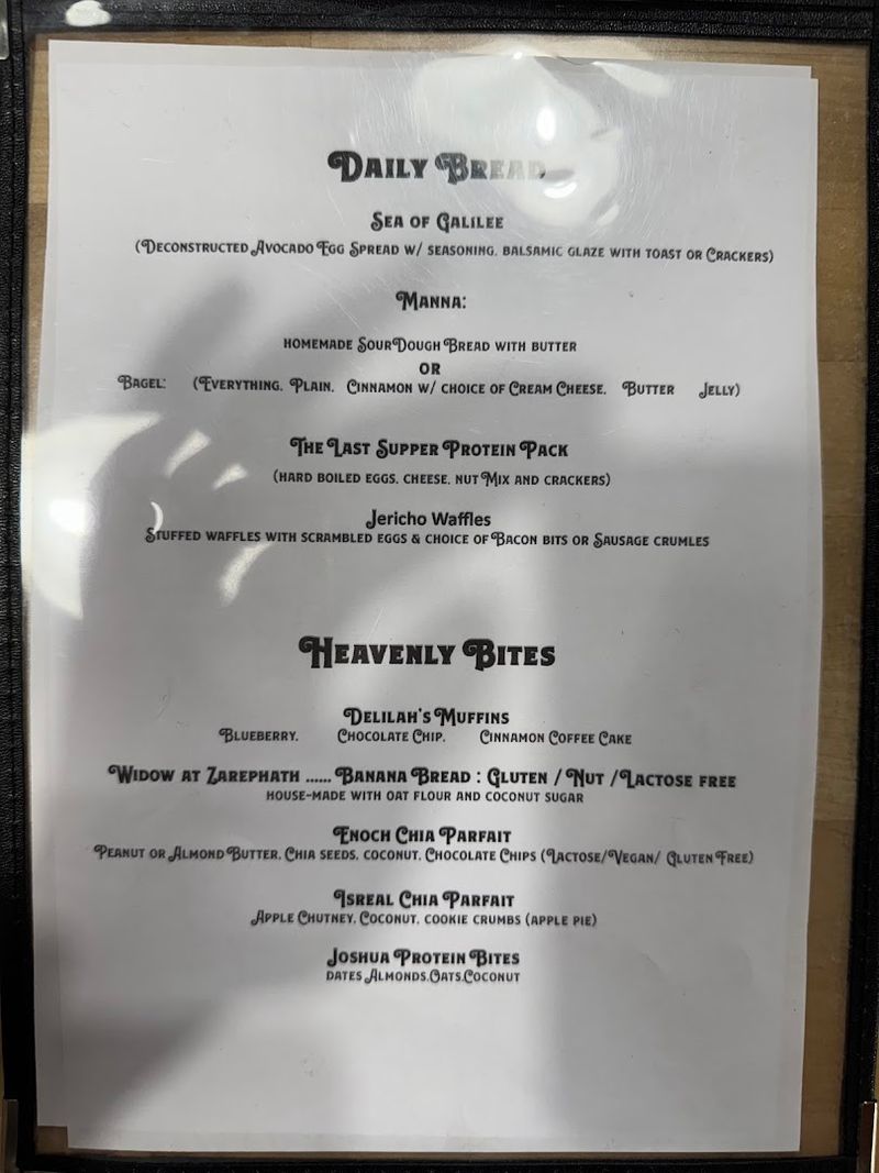 The Coffee Menu and Its Creative Names