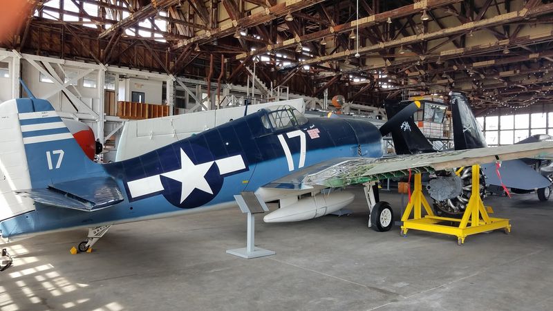 The Aircraft Collection Inside the Hangar