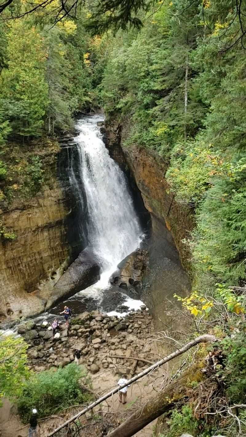 Getting Down to the Base of the Falls