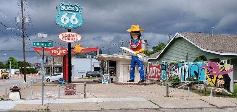 The 21-Foot Space Cowboy Who Rules the Parking Lot