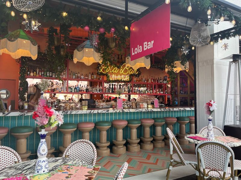 The Atmosphere Inside the Bar