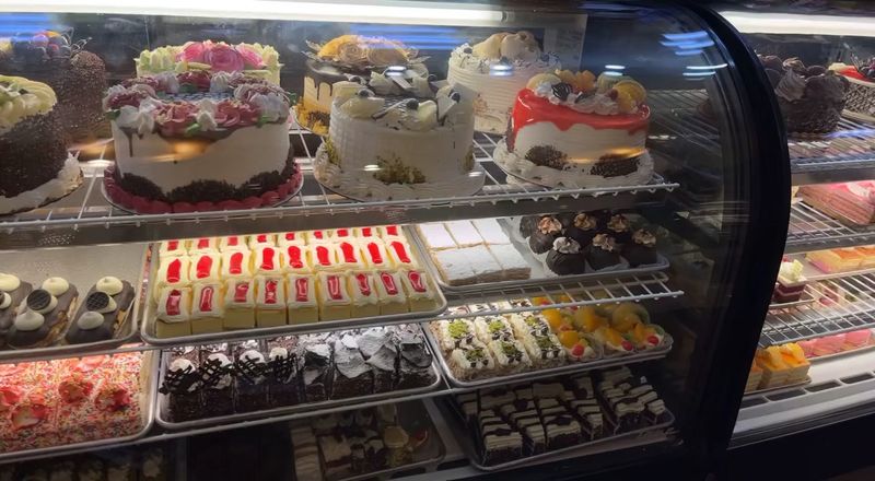 Cakes and ice cream join the party