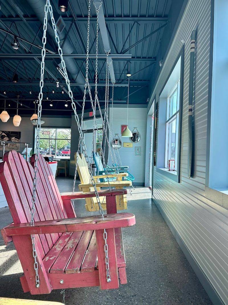 Those indoor swings are not a gimmick