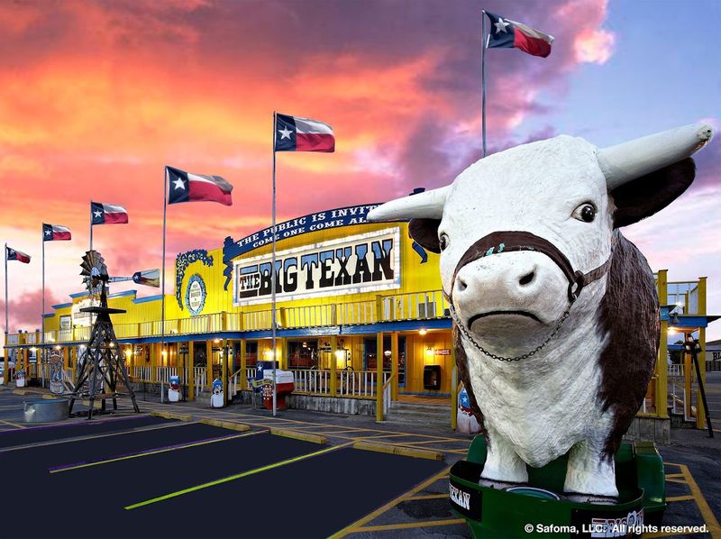 The Big Texan Steak Ranch, Amarillo, Texas - The 72-Ounce Detour