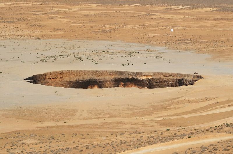 Darvaza Gas Crater, Turkmenistan - The “Door to Hell”