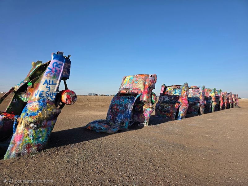 Cadillac Ranch - Amarillo, Texas