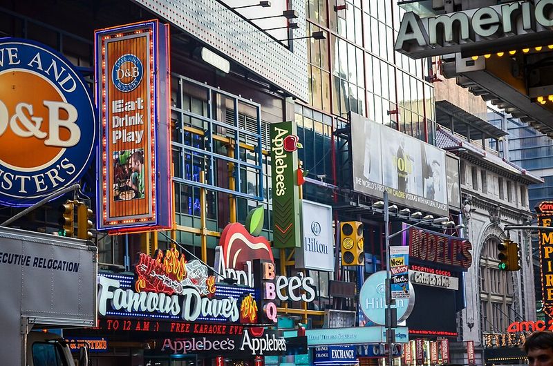 Times Square Chain Restaurants – New York City, New York