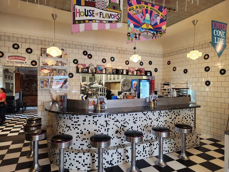 The Ice Cream Is Made Right Next Door