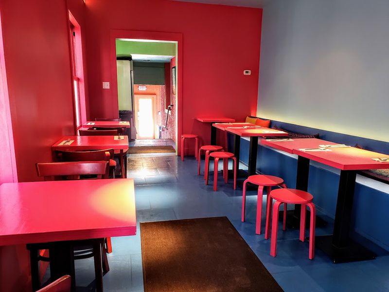 The Color-Drenched Interior That Sets the Mood