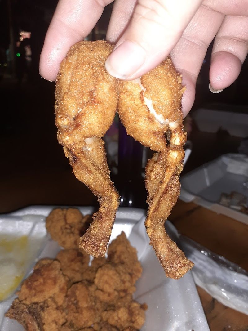 The Star of the Plate: Frog Legs Done Florida Style