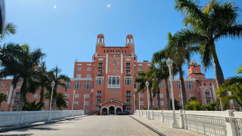 The Iconic Pink Exterior and First Impressions