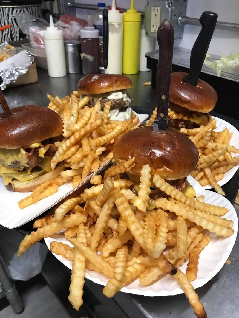 The Olive Burger Has Main Character Energy