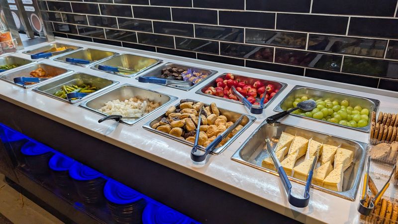 The Small Buffet Station in the Back