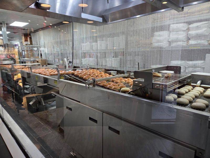 The Live Doughnut Production Window Everyone Talks About