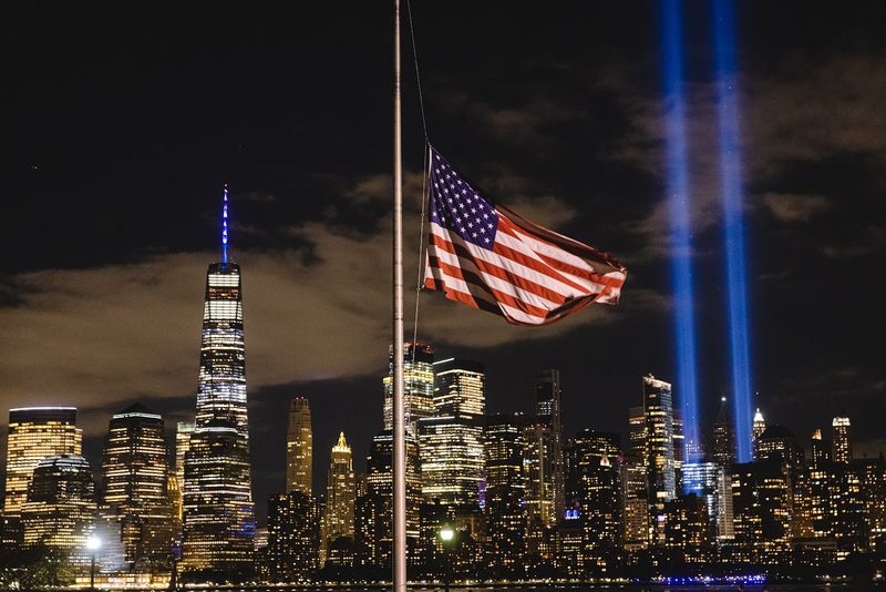 Sunset and Evening at the Memorial