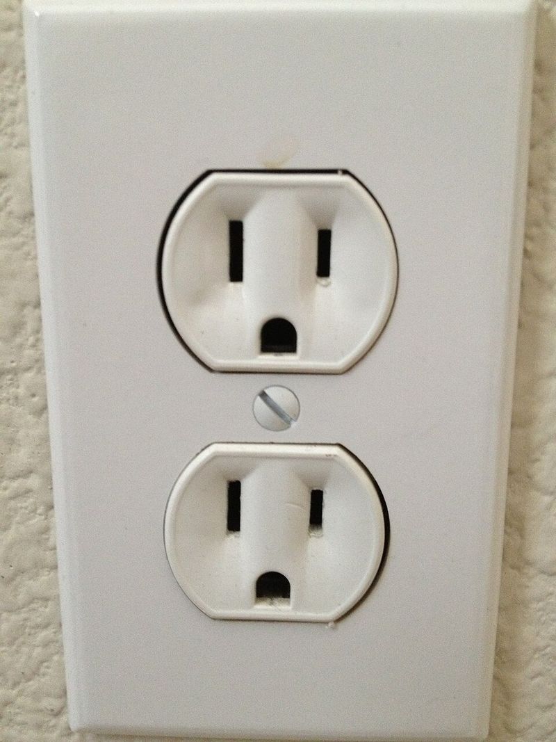 Ungrounded Two-Prong Electrical Outlets