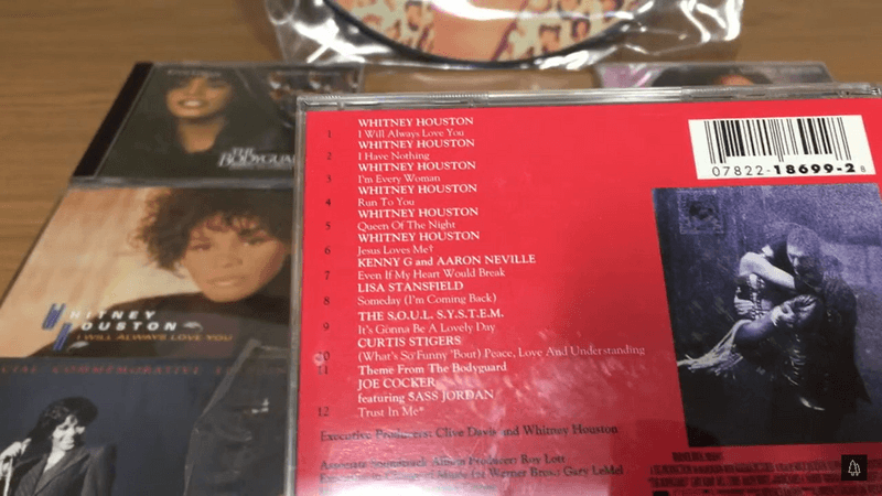 Whitney Houston – The Bodyguard (Soundtrack) (18× Platinum)